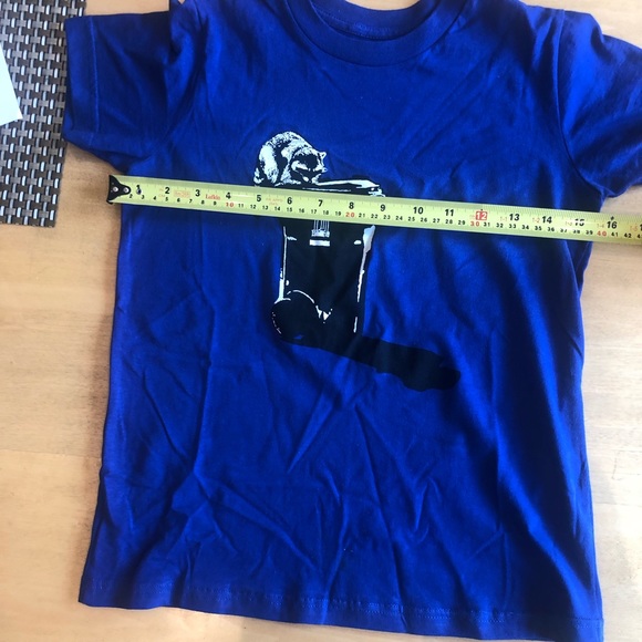 Kids Blue short sleeve t-shirt - Picture 6 of 6